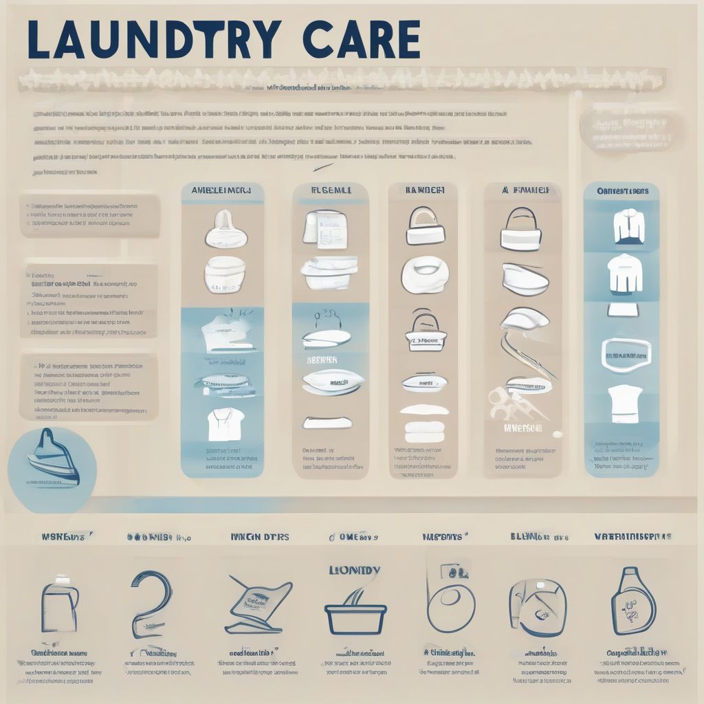 Laundry Care Symbols Chart