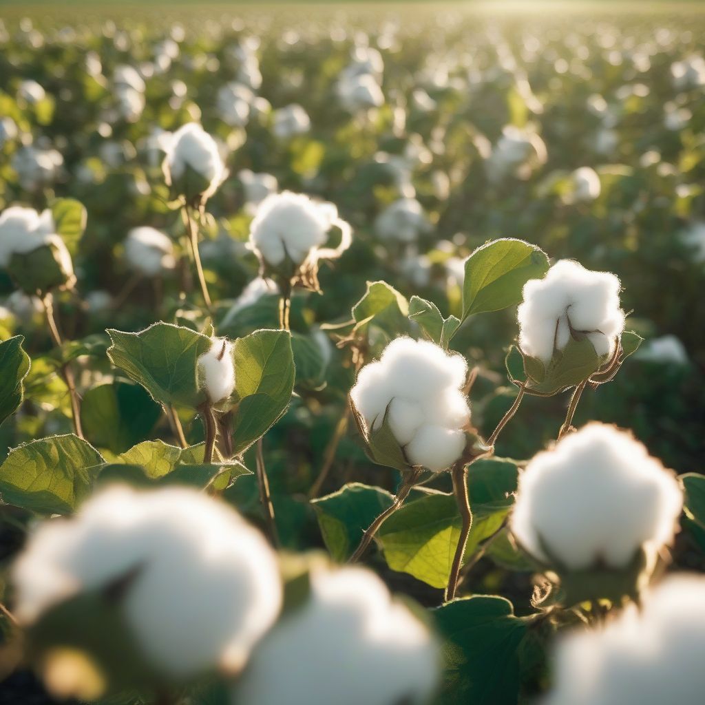 Organic Cotton Field